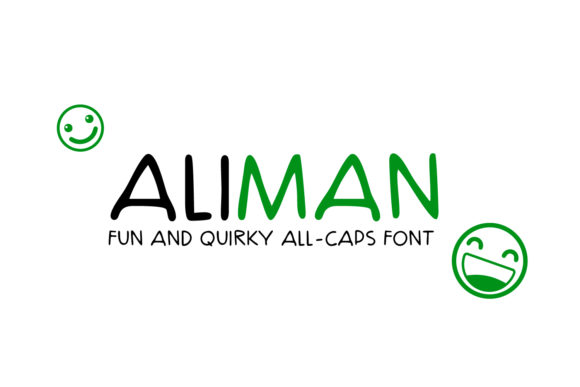 Aliman Font Review: Digital Layouts and UI Design