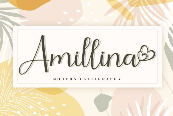 Amillina Font: Elevating Digital Marketing Visuals
