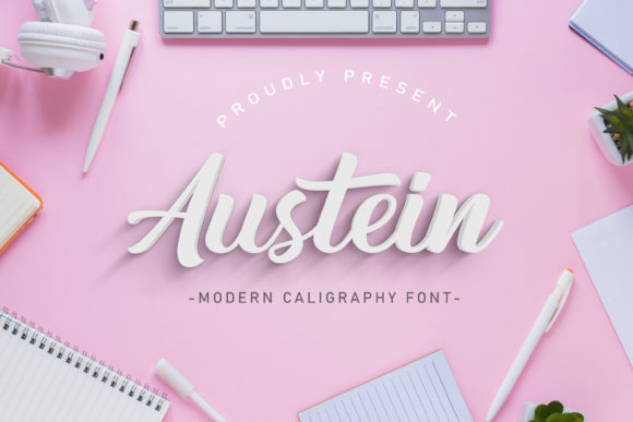 Austein Font: Authentic Script for Small Business Branding