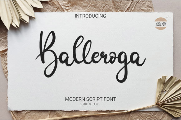 Balleroga Font: Adding Whimsy to Digital Brand Design