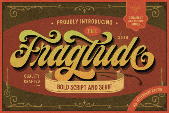 Fragtude Font: Elevating Handmade Labels and Designs