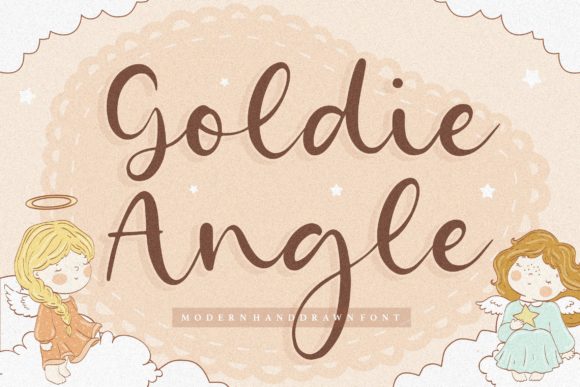 Goldie Angle Font Review for Web Design