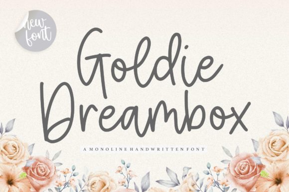 Goldie Dreambox Font Review: A Handwritten Typeface for Organic Branding