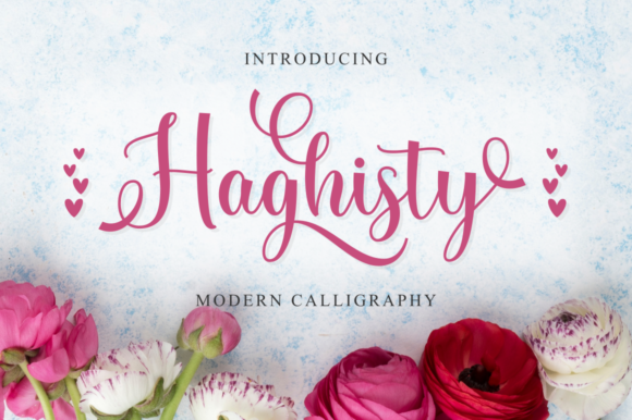Haghisty Font: A Handwritten Typeface for Editorial Design