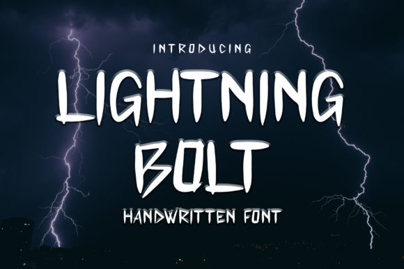 Lightning Bolt Font: Adding Energy to Campaign Visuals