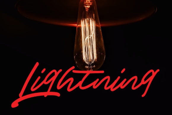 Lightning Font Review: A Handwritten Typeface for Campaigns
