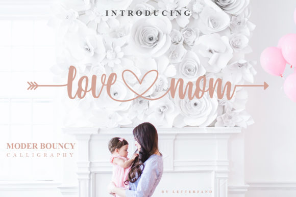 Love Mom Font: Elevating Campaign Visuals with Elegant Script