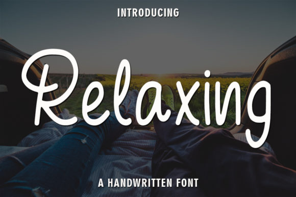 Relaxing Font: A Handwritten Typeface for Brand Identity