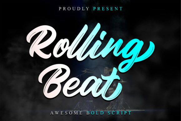 Rolling Beat Font: Elevating Handmade Labels & Packaging