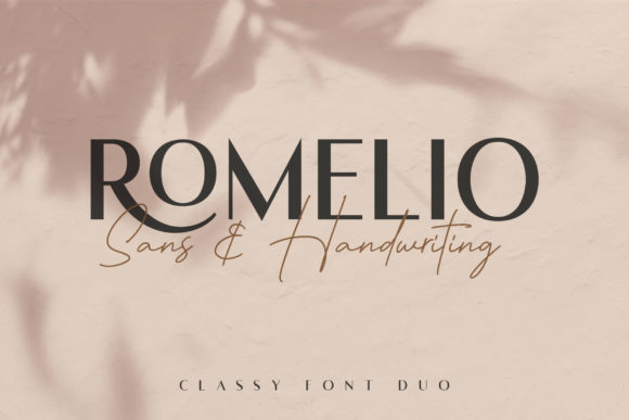 Romelio Font Review: A Classy Duo for Brand Identity