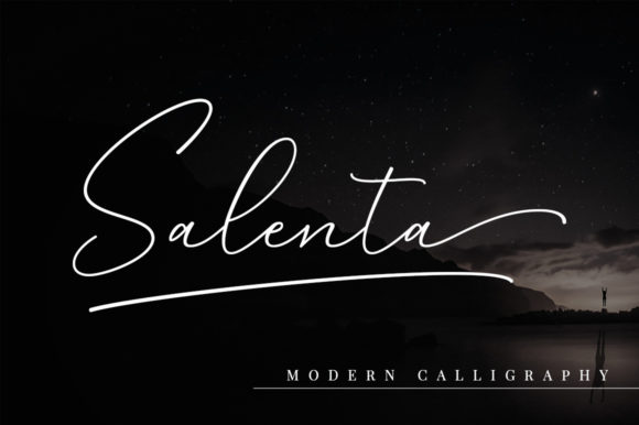 Salenta Font: Elevating Handmade Labels and Stationery