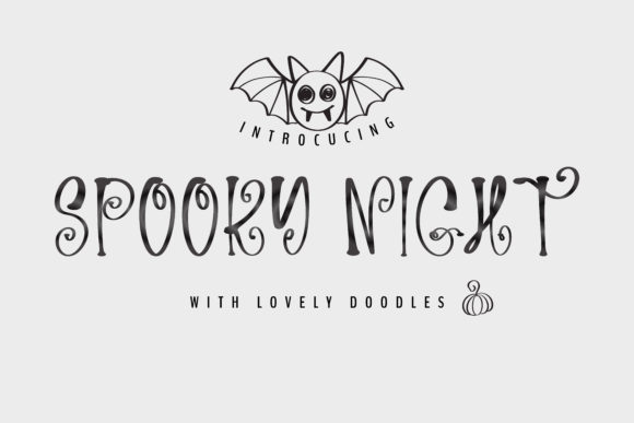 Spooky Night Font: Handwritten Style for Web Design