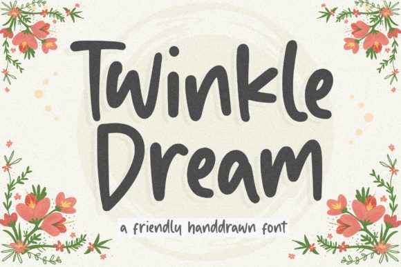 Twinkle Dream Font: Authentic Handwritten Style for Digital Campaigns