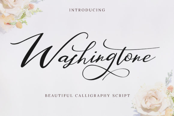 Washingtone Font: Elevating Handmade Labels & Decor
