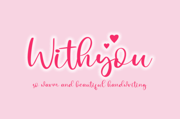 Withyou Font: Elegant Script for Business Branding