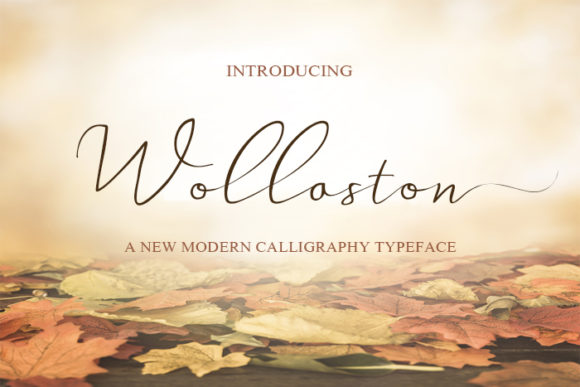 Wollaston Font: Elegant Handwritten Type for Editorial Design